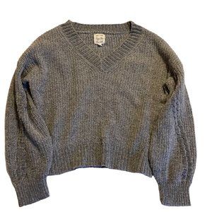 Hippie Rose Pull over V Neck Sweater L